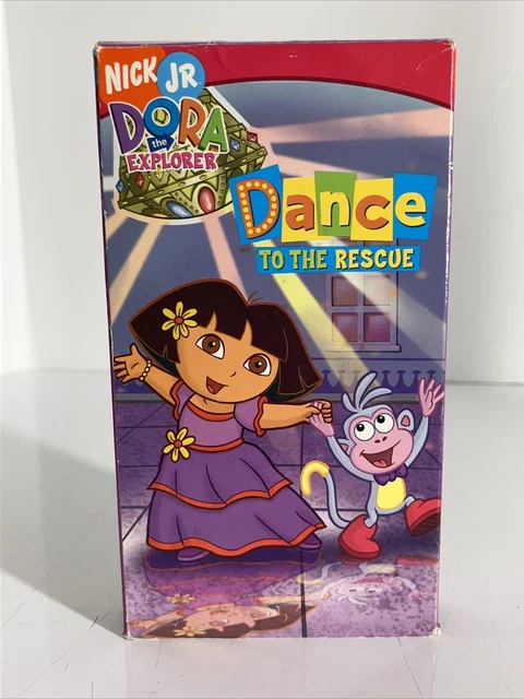 DORA THE EXPLORER Dance to the Rescue (VHS, 2005) Video Tape Nick JR ...