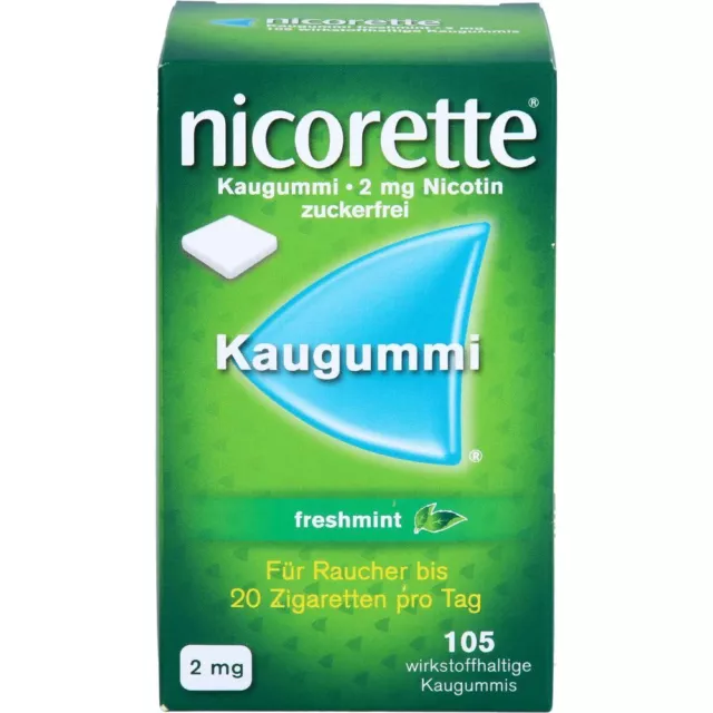 NICORETTE 2 mg freshmint Kaugummi 105 St PZN07274812