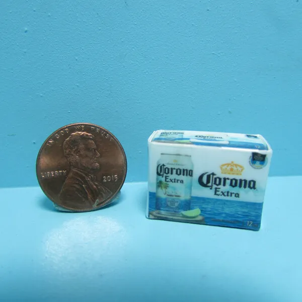 Dollhouse Miniature Replica Corona Extra Beer Box / Case GL301