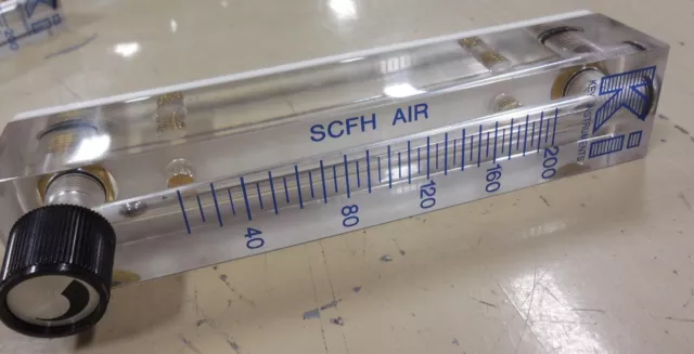 Key Instruments SCFH Air Flow Meter Used Q4
