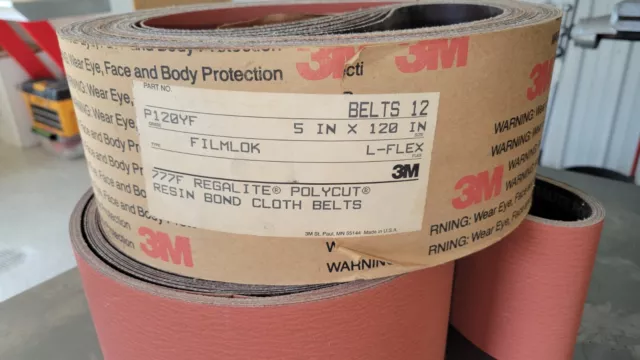 3M 5.0" Sanding belts