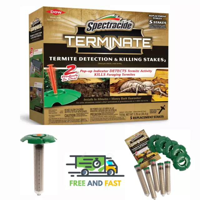 Terminate Termite Killing Replacement Stakes (5-Count) - free delivery USA .....