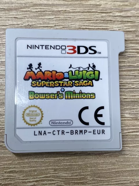 Mario Und  Luigi Superstar Saga Plus  Bowsers Schergen Nintendo 3DS Nur Modul