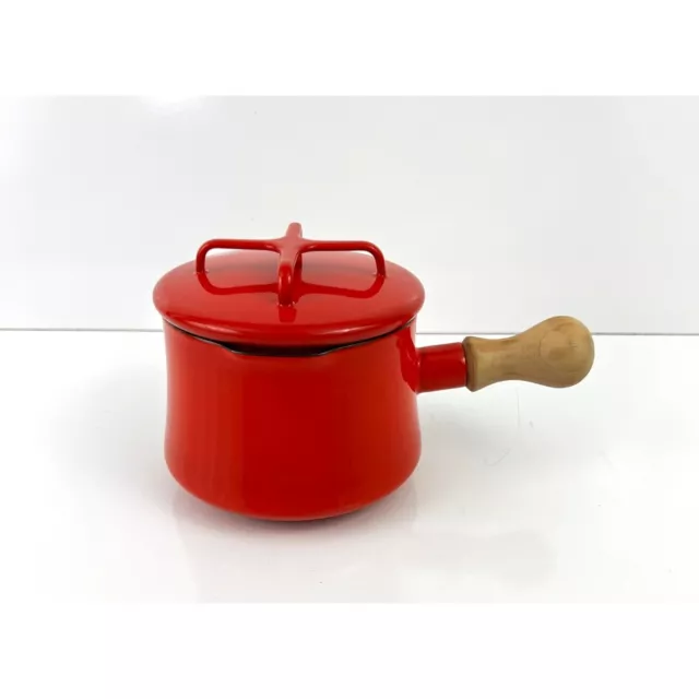 Dansk Kobenstyle JHQ  Red  Butter Warmer Pot   Small With Lid