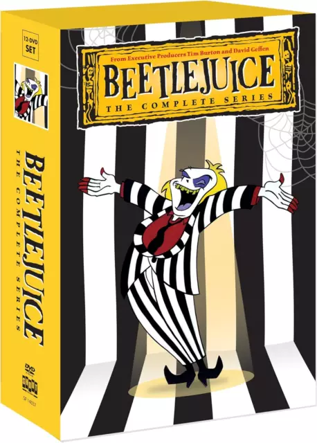 Beetlejuice: the Complete Series DVDs TV Show  animated spin-off Tim Burton