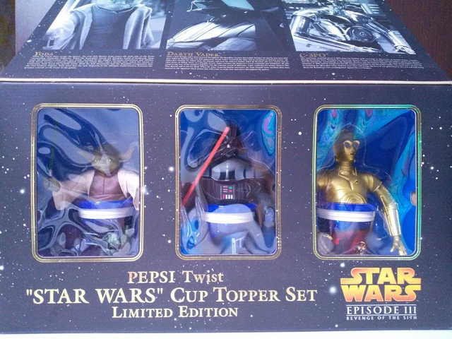 PEPSI TWIST STAR Wars Episode 3 Sound Big Cap Sets Han Solo