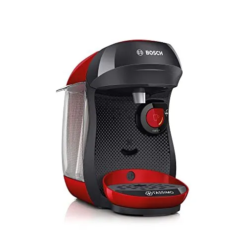 Machine A Cafe Tassimo OneTouch Cafétiere A Dosette Compact Rouge Anthracite