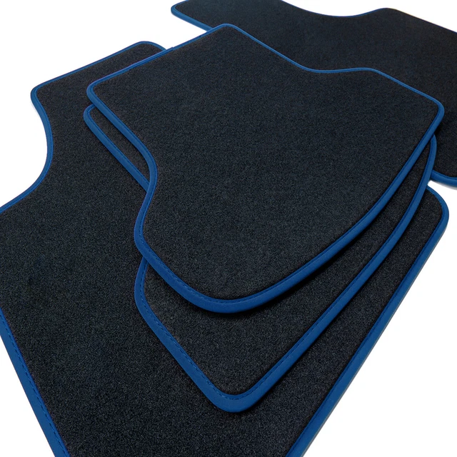 ATWL Fully Tailored Black Rubber Floor Mats – Fits BMW Z4 E85 & E86 (2003-2008), Front Set