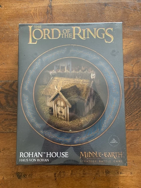 How Many Rohan Games MIDDLE-EARTH STRATEGY BATTLE Game LOTR Rohan House Games Workshop New ...