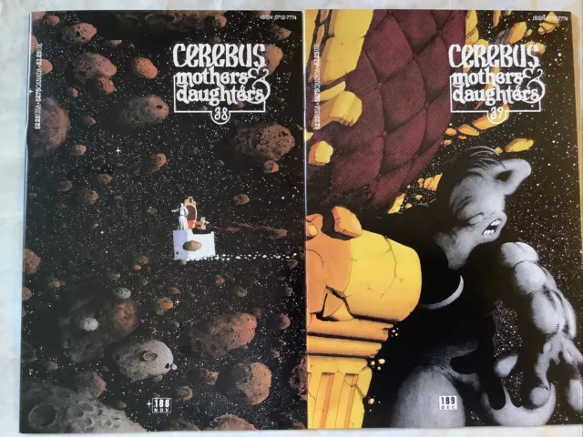 Cerebus #188 & 189 Mothers &Daughters (Aardvark-a Anaheim) Dave Sim NM- 1994