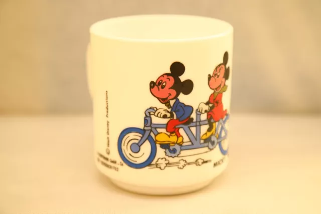 Walt Disney Mickey Maus Minnie und Pluto Tasse  Kaffeetasse - Vintage selten