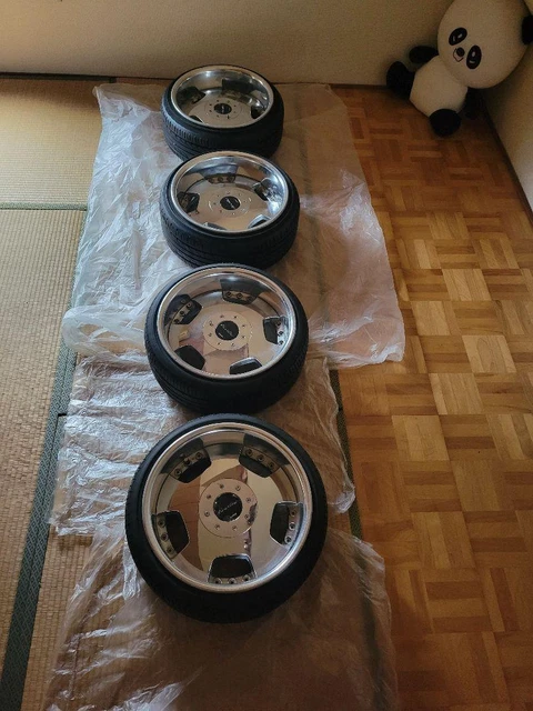 JDM Rarework WORK Euroline DH 15 inch 15 inch No Tires