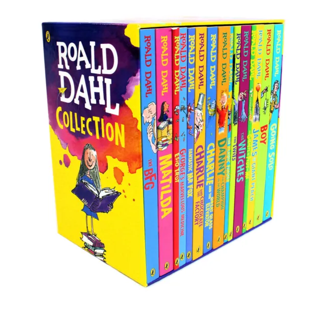 Roald Dahl Collection 15 Books Box Set