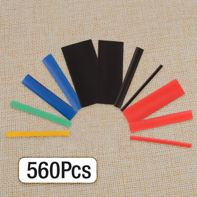 560Pcs Heat Shrink Tubing Tube Sleeve Electrical Assorted Cable Wire Wrap 2