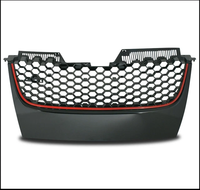 VW Golf MK5 GTI GT Jetta Debadged Badgeless Honeycomb Mesh Front SportS Grille