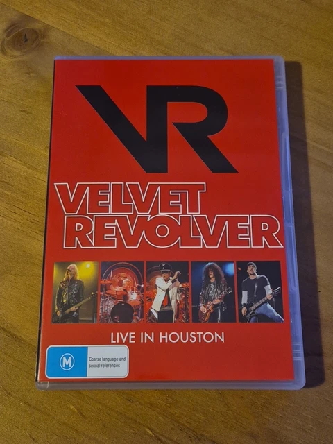 VELVET REVOLVER LIVE In Houston Blu-Ray DVD Disc $19.95