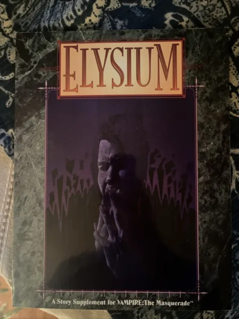 1994 Elysium THE ELDER WARS White Wolf Vampire Masquerade Story Supplement 2233