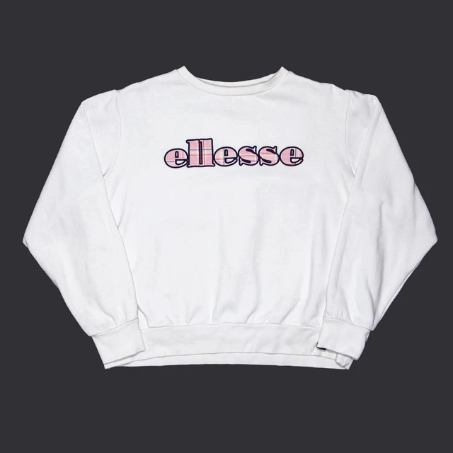 ELLESSE Felpa regolare donna bianca S