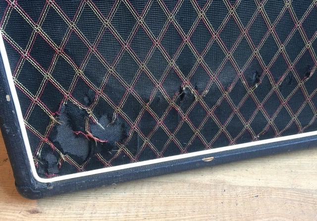 Vintage Vox Conqueror 2 x 12 Loudspeaker Unit Cabinet Celestion G12H100 Speakers 3