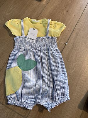 Next Baby Girls 2 Piece Outfit Brand New With Tags 3-6 Months Rrp£16