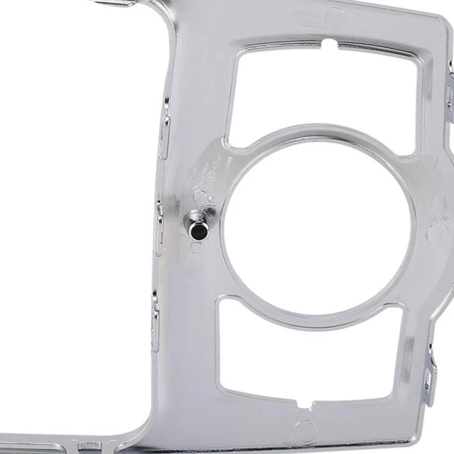 Copertura Telaio Cambio Console Centrale In ABS Cromato – Per Maserati Levante 2016-2018 Guida A Sinistra (Fibra Di Carbonio)