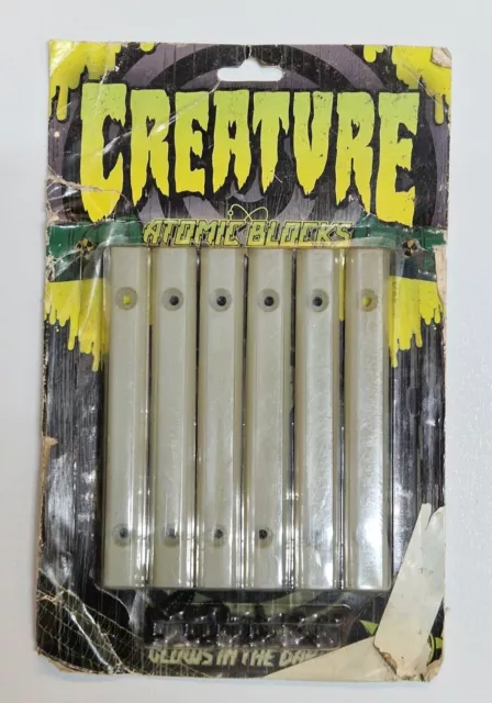 Creature Skateboards atomic blocks NOS