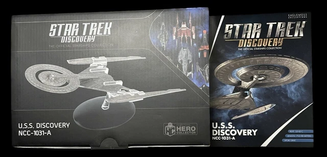 STAR TREK XL USS DISCOVERY NCC-1031-A MAGAZINE & MODEL 32nd Century Edition RARE