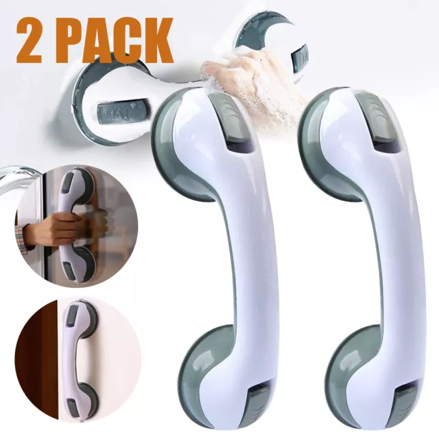 Maniglia doccia 2 pz maniglie di supporto maniglia doccia ventosa senza foratura bagno di aspirazione maniglie di supporto
