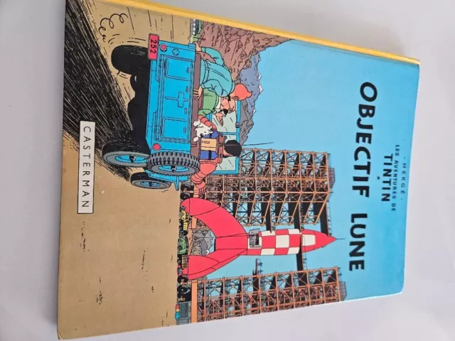 tintin objectif lune années 70 collector