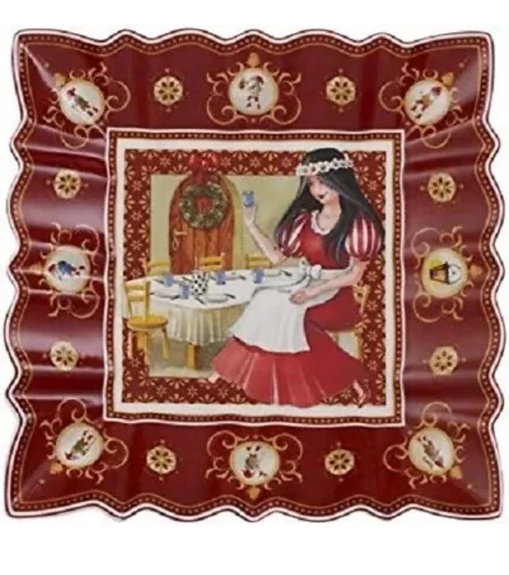 Grande Assiette Villeroy & Boch Toys Delight - Noël, 39cm, Rare, Neuve