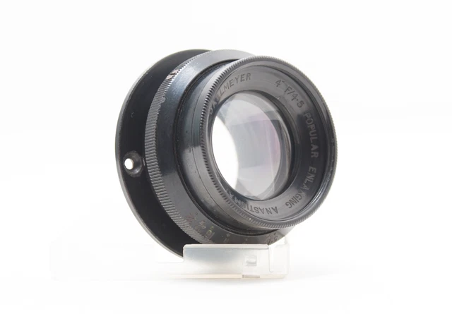 値下げ　実写済DALLMEYER E-ANASTIGMAT 4inch F4.5 値下げ 実写済DALLMEYER E-ANASTIGMAT 4inch F4.5