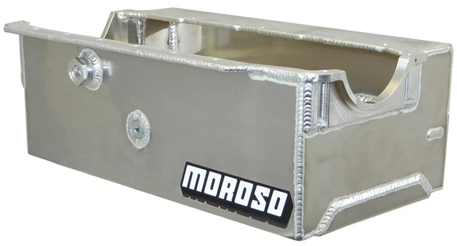 Moroso Small Block Chevy 9-1/2 Qt Sprint Car Engine Oil Pan P/N 21330