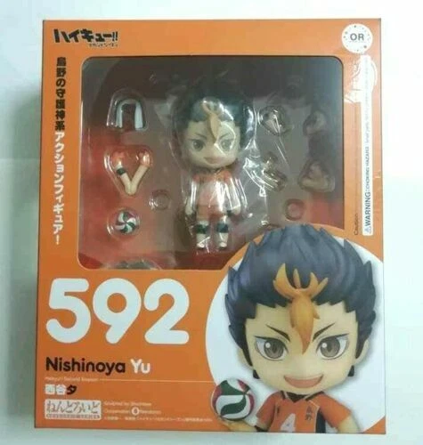 FIGURINE ARTICULÉE HAIKYUU Nendoroid non échelle Yu Nishinoya Karasuno ...