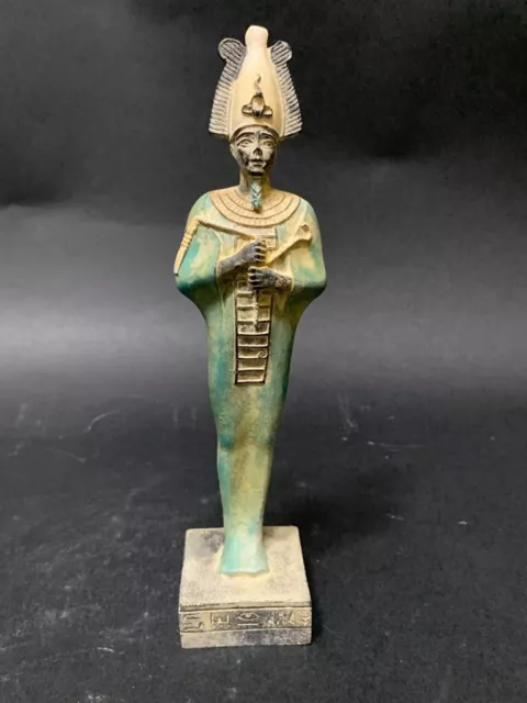 Pharaonic statue of God Osiris God Afterlife Ancient Egyptian Antiques Rare BC