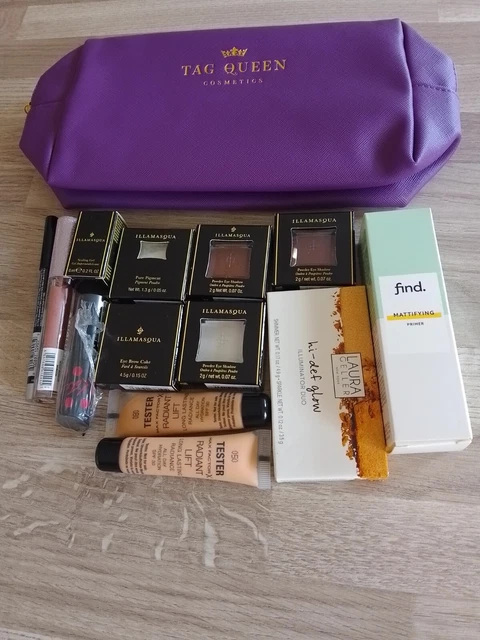Make-up Restposten Illamasqua Nyx Max Factor Revolution Lippenstift Tasche Kosmetikpaket