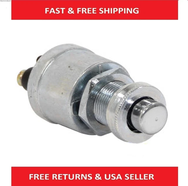 60824 Starter/ Heater Switch Fits Massey Ferguson Tractor F40 TO35 35 50 65 85