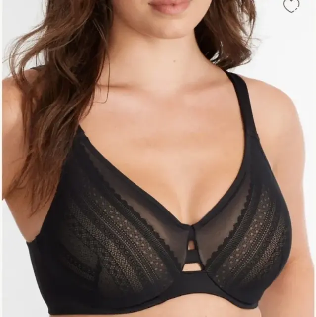 NEW SPANX PILLOW Cup Signature Plunge Umber Ash Bra SF0315 Size 32DD  Lightly $58.50 - PicClick
