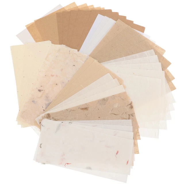 60 hojas de papel de fondo para diario libro de recortes artesanías papel de respaldo