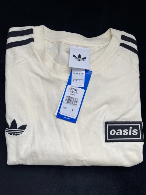 T-shirt Unisex Oasis Live-25 Tour – Jacquard Due Lati – Nera Taglia S – Nuova Con Etichette - Foto 6