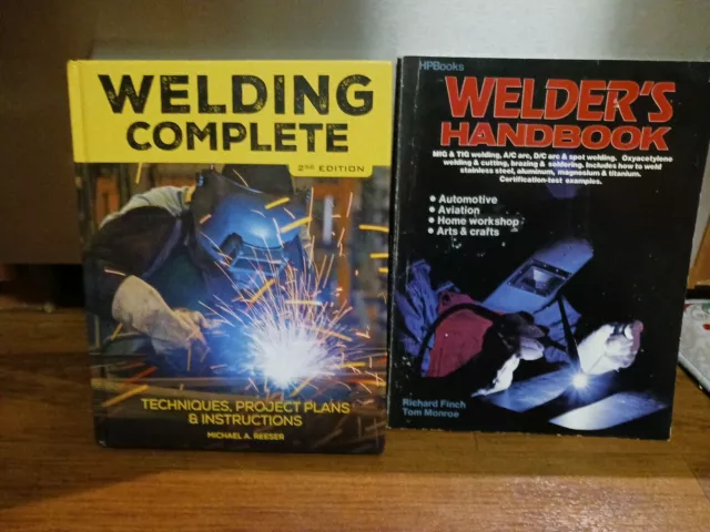 Welders Book Lot Welding Complete Guide Second Edition Welders Handbook