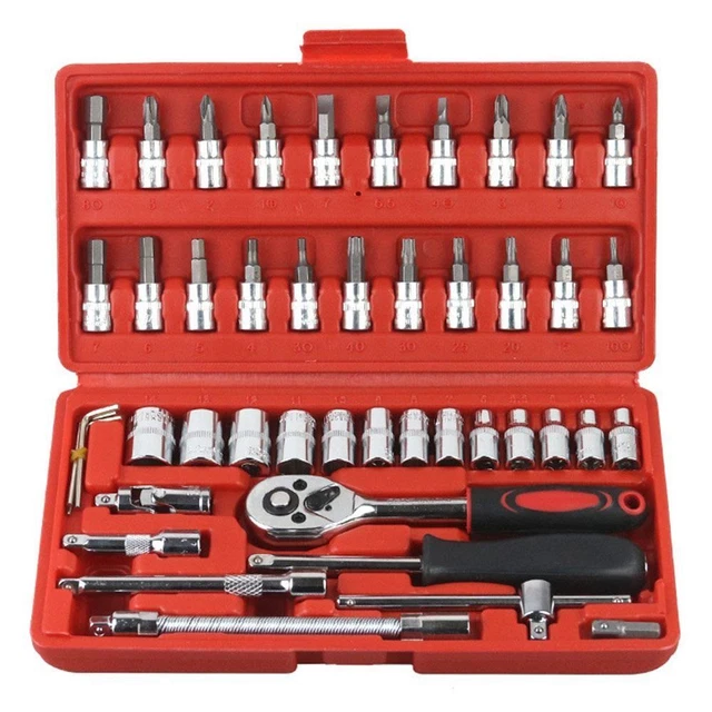 RATCHET TORX DRIVE Socket Wrench Set 1/4Inch Metric Screwdriver Socket EUR 25,12 PicClick FR