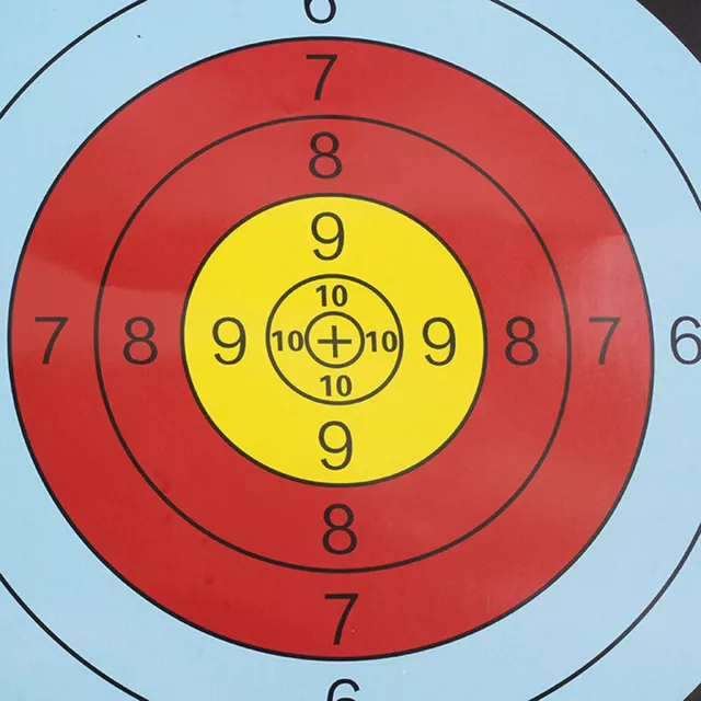 10pcs 40*40 cm Archery Shooting Target Paper Bow Hunting Archery Kit Standa G Sp