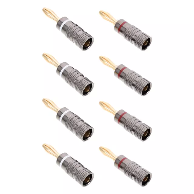 10 Pcs Stecker Für Lautsprecherkabel Kupfer Verstärker Audiokomponenten