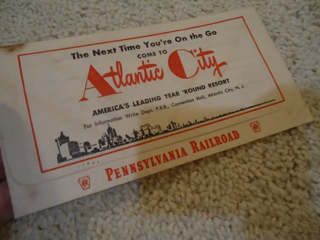 Lot of railroad train Items Vintage 1940's 1950's Quiz Development Ticket Jacket 15