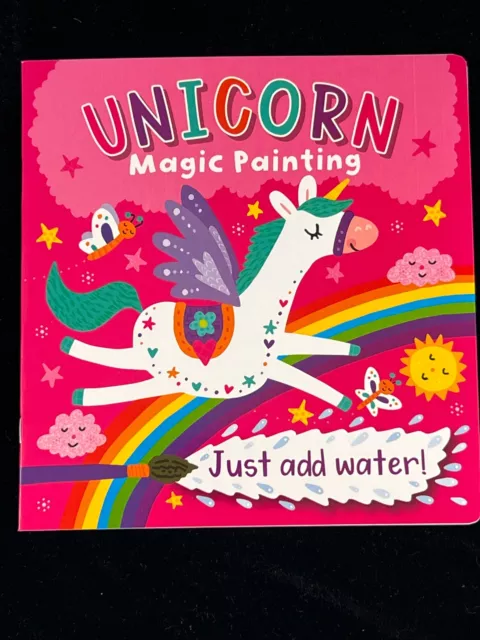 Paint with Water - Magic Painting Book - Unicorn