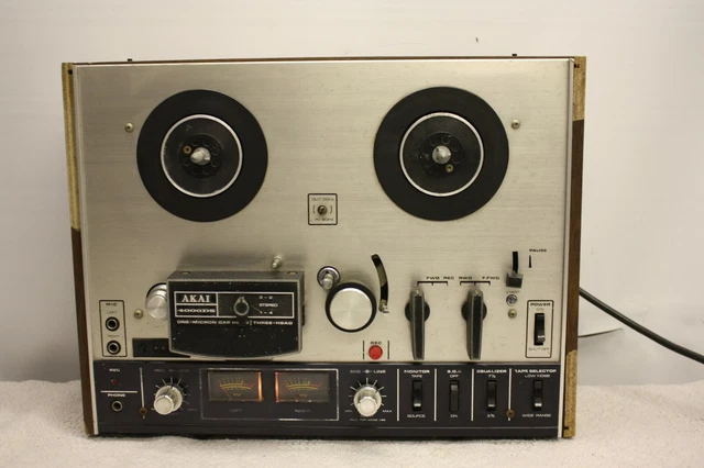 Akai 4000 DS Trois Tête Bobine à Bobine Bande Enregistreur Rechange Réparation &
