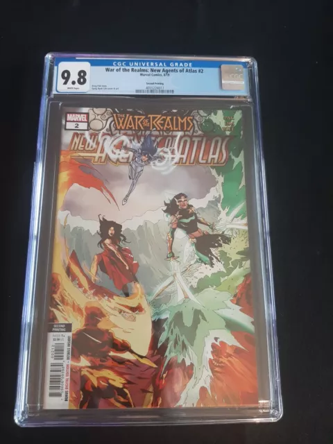 War of the Realms New Agents of Atlas 2 CGC 9.8 1st Sword Master 2nd Print