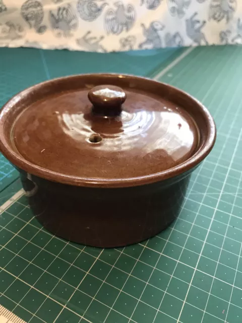 Pearsons of Chesterfield Lidded pot for One Stoneware