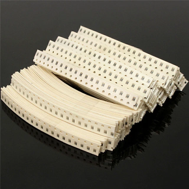 2000PCS 1206 SMD Chip Fixed Resistor Kit 50 Values Assorted Sample Set 0~10M ohm