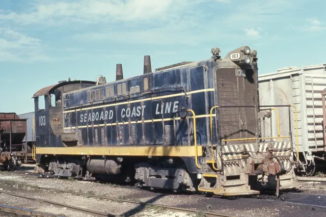 Seaboard Coast Line Railroad     #103    Original Ektachrome  Slide